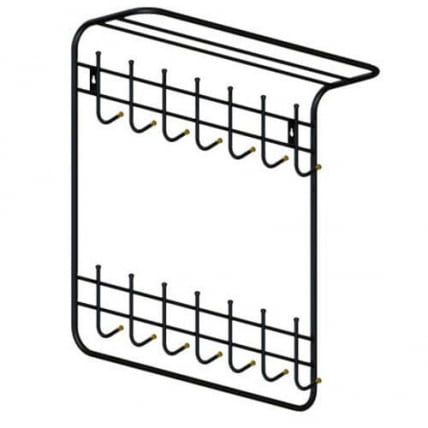 Вешалка настенная двухъярусная 800 П_0