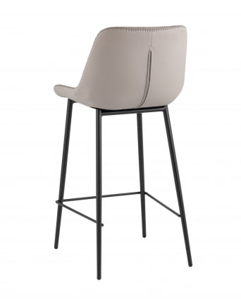 Стул барный Арч экокожа серый / Arch_4