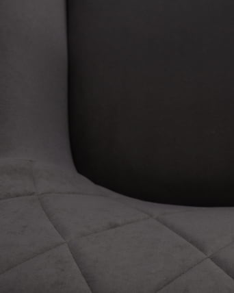 Стул обеденный DOBRIN ROBY велюр Catania Chocolate_10