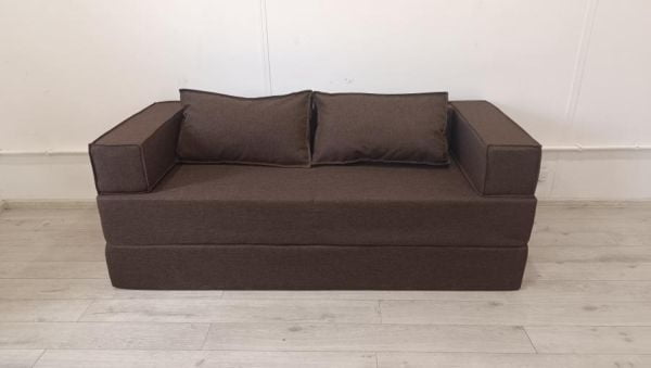 Диван прямой бескаркасный Хит (Berhouse) Цвет фасада: Биттер; Тип: Прямой; Материал фасада: Рогожка_3