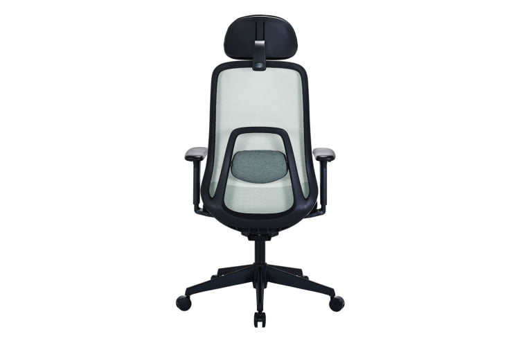 Кресло руководителя АРИЕС СЕРО-ЗЕЛ/ЧЕРНЫЙ / ARIES_3