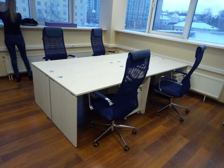 Стол письменный STYLE Л.СП-3 Дуб Наварра_1