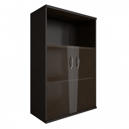 Шкаф средний широкий Riva А.СТ-2.2 Венге Цаво_0