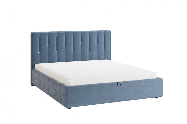 Кровать 1.6 Кристи 2 с подъем. механизмом ЗП.КМ1.6-08.2 изумруд (велюр) / ZP.KM1.6-08.2_0