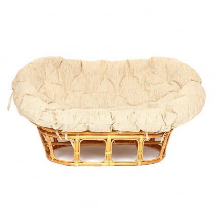 Кресло МАМАСАН/МАМАСАН 23/02 В /с подушкой/ подушка 182х119 см, 169х102х80 см, Хоней (мед), ткань, Старт / MAMASAN/МАМАСАН W Honey_2