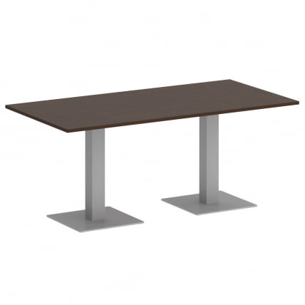 Стол прямоугольный HOME OFFICE VR.SP-5-180.2 Венге Цаво/Серый металл_0