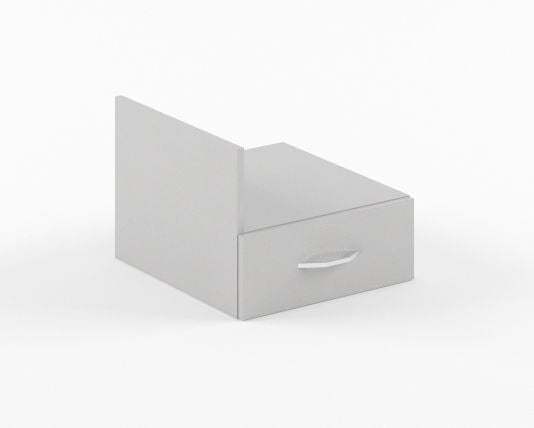 Тумба подвесная SC-1V (Серый)_0