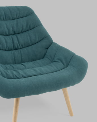 Кресло Олби Страйпс темно-бирюзовый_7