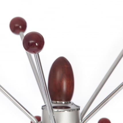 Вешалка XY-027 красное дерево (redwood)_5