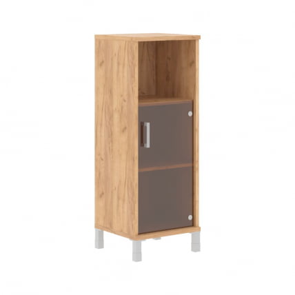 Стеллаж стекло тонированное В421.5 Р Дуб Бофорд / R_0