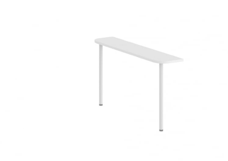 Приставка для стола на двух опорах Sigma SG.441.WH Белая_0