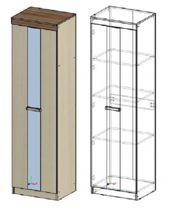 Гостиная Атлантида-2 Венге-дуб Белфорд_1