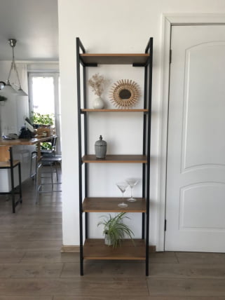 Стеллаж большой 540*340*1800мм Дуб Вотан_0