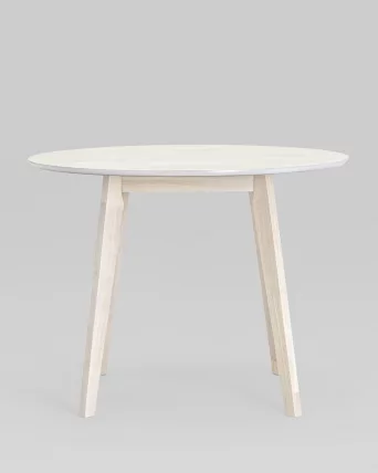 Стол обеденный ГЕРДЭ 100кс100 Беленый дуб / GERDA 100x100_5