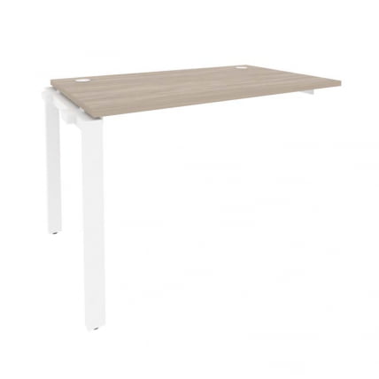 Наборный элемент рабочей станции на П-образном м/к ОНИКС О.МП-1.НРС-2.7 Дуб Аттик/Белый / ONIX O.MP-1.NRS-2.7_0