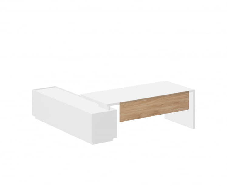 Стенка вертикальная (для арт.01) Oliver OL-20-19.GN Гикори натуральный_0