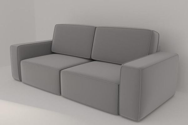 Диван прямой Сунндал (Berhouse) Цвет фасада: Азур велюр; Тип: Прямой; Материал фасада: Металл/Велюр_2