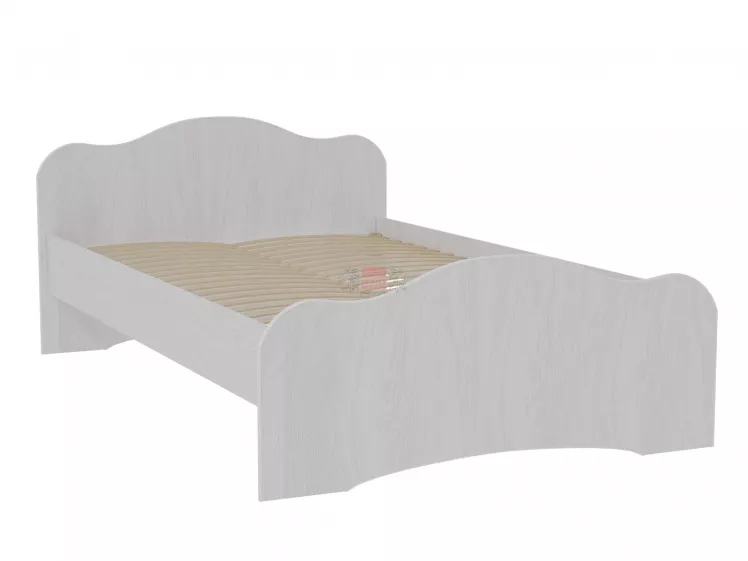 Кровать Фант двойная 1600x2000 мм Ясень анкор светлый_0