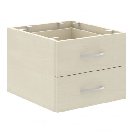 Тумба подвесная с двумя ящиками IMAGO Plus СРС-2V.1 Клен_0