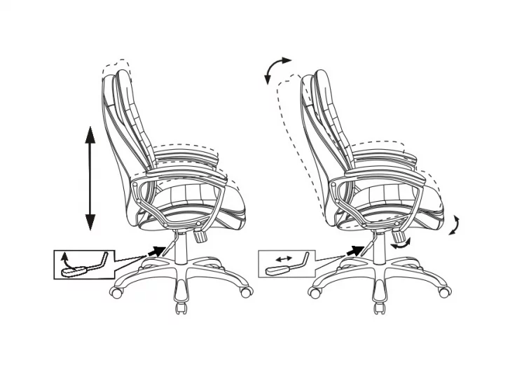 Кресло руководителя Бюрократ T-9950LT/BLACK_5