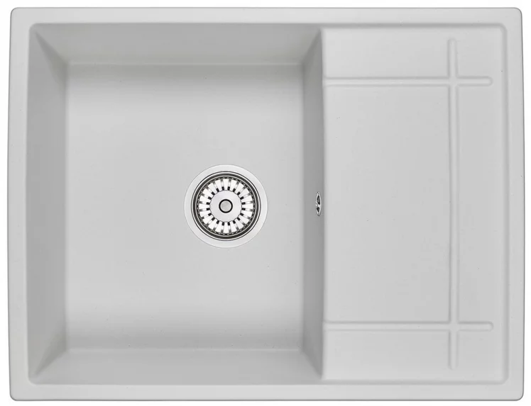 Кухонная мойка GRANULA 6501 Арктик_0