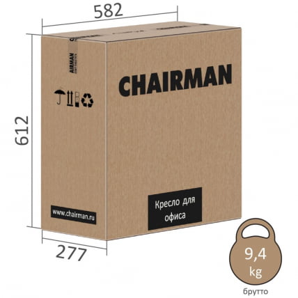 Кресло оператора CHAIRMAN 696 LT N Черный_6