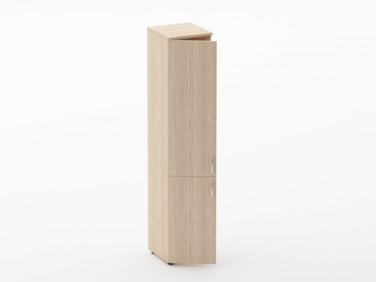 Шкаф высокий закрытый Glassy 6.19.13Л Венге_1