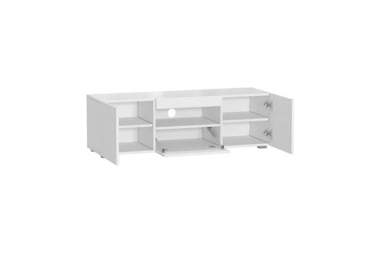 Тумба ТВ 1200 Бруклин ЛД.685.040.000 Белый глянец_1