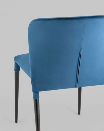 Стул Лори велюр Синий_4