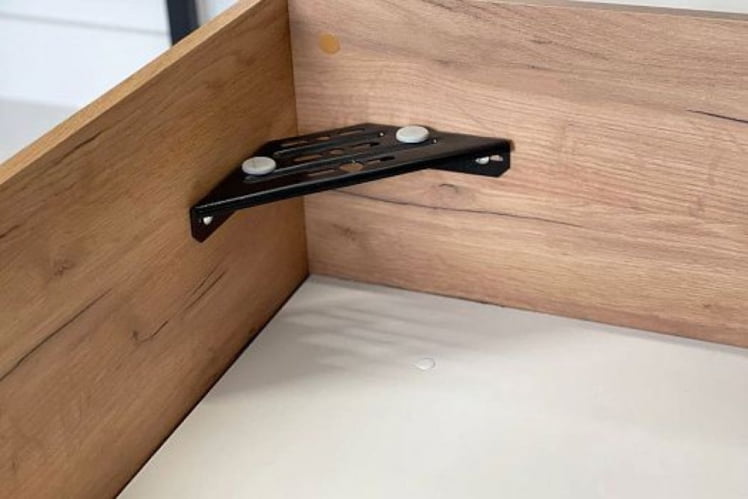 Каркас кровати Юниор 90х200 см SMU-02 дуб крафт золотой_12