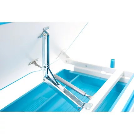 Комплект парта и стул с чехлом RIFFORMA Comfort-07 Белый Голубой_3