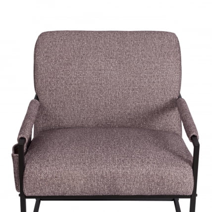 Кресло Чарли ЛУКС/Чарли Люкс велюр/букле, ВТ шапе воод росе, 70х80х82 см / Charli LUX/Чарли VT shape wood rose,_5