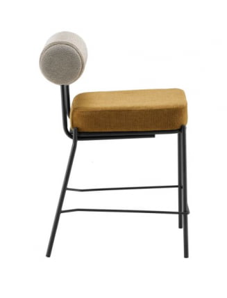 Стул полубарный Ponpoun ПБ бежевый терракотовый_3