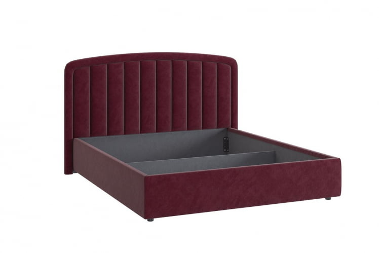 Кровать 1.6 Сиена-2 КМ1.6-14.2082 Бордо / KM1.6-14.2082_2