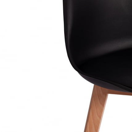 Стул барный TULIP BAR (mod. C1014H-1) / 1 шт. в упаковке пластик/дерево, 42 х 47,5 х 104 см, Black (Черный) 3010/ натуральный_7