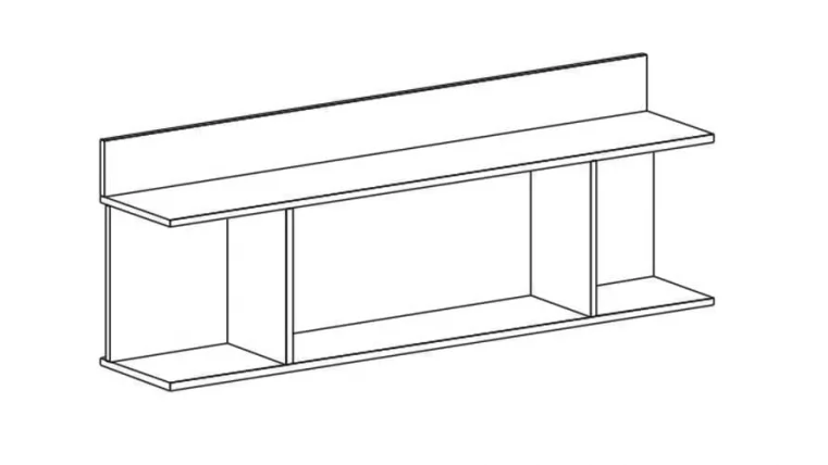 Полка Элана (ПЗ) Бодега белая_1