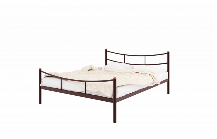Кровать София plus 1200х1900 Коричневая_0