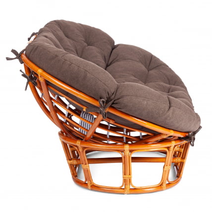 Диван MAMASAN/МАМАСАН 23/02 W /с подушкой/ подушка 182х119 см, 169х102х80 см, Honey (мед), ткань, коричневый, 3М7-147_1