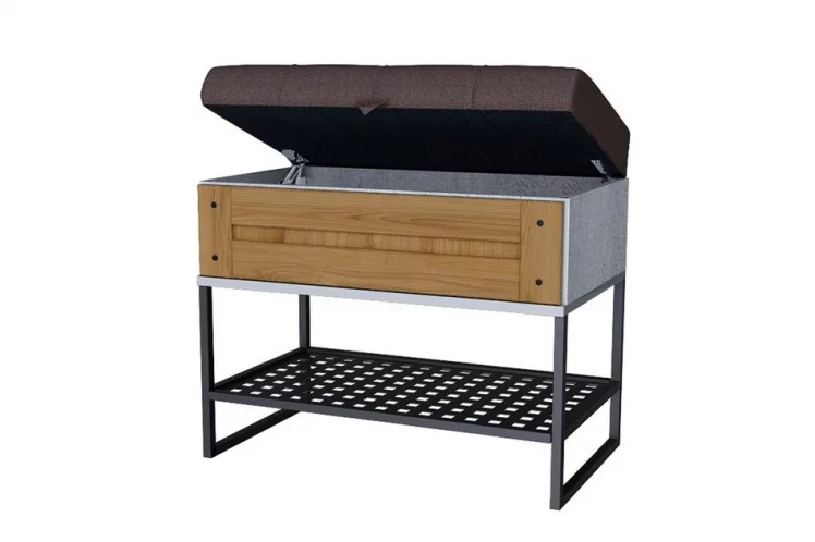 Банкетка 600 Сидней ЛД 672.060.000 Метрополитан/Коричневый_1