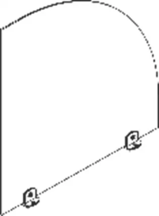 Экран торцевой из оргстекла RAND LITE RPG 5760_1