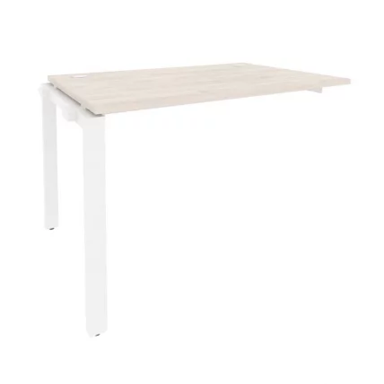 Наборный элемент рабочей станции на П-образном м/к ОНИКС О.МП-1.НРС-2.8 Денвер Светлый/Белый / ONIX O.MP-1.NRS-2.8_0
