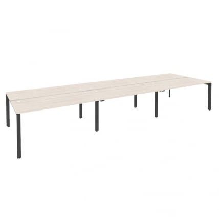 Рабочая станция на П-образном м/к ОНИКС О.МП-Д.РС-6.4.7 Денвер Светлый/Антрацит / ONIX O.MP-D.RS-6.4.7_0