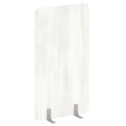 Перегородки на металлических опорах на фетровых подпятниках R-line DP.F-100-180 Снежная Патина_0