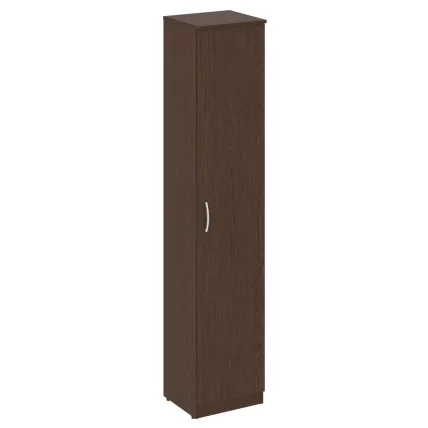 Шкаф высокий узкий правый (1 высокая дверь ЛДСП) NOVA S В.СУ-1.9 R Венге Цаво_0