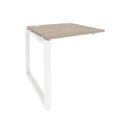 Наборный элемент рабочей станции на О-образном м/к ОНИКС О.МО-1.НРС-0.8 Дуб Аттик/Белый / ONIX O.MO-1.NRS-0.8_0