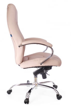 Кресло руководителя Everprof Kron M Кожа Бежевый_2