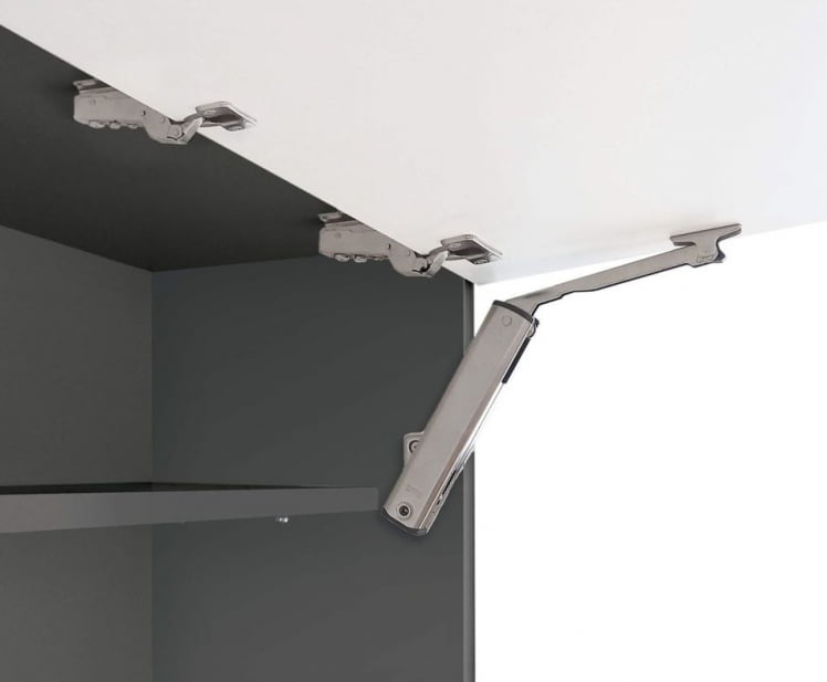 Шкаф-витрина с откидной системой Грейс 105.08 Оникс Кубанит_3