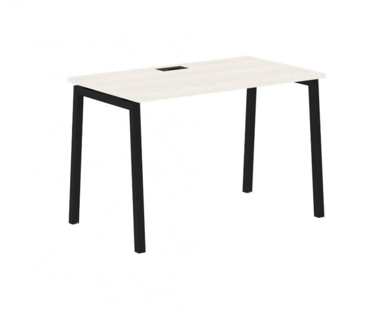 Стол письменный ЕДИС ЕЛСТ 1167 Ясень Траун Черный / EDIS ELST_0