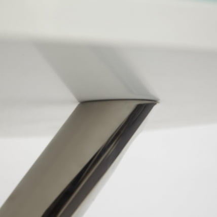 Стол ARNO (mod.EDT-H016) мдф high gloss, закаленное стекло, металл, 120х80х75см, Белый (White)_12