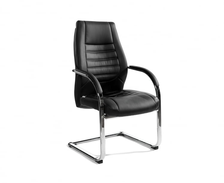 Конференц-кресло Лорд CФ экокожа Черный / CF_0